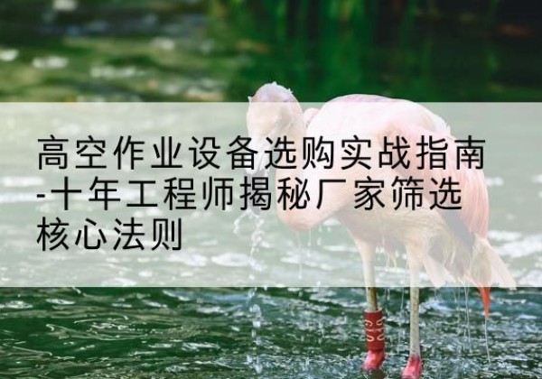 西固剪叉式升降机厂家-高空作业设备选购实战指南-十年工程师揭秘厂家筛选核心法则